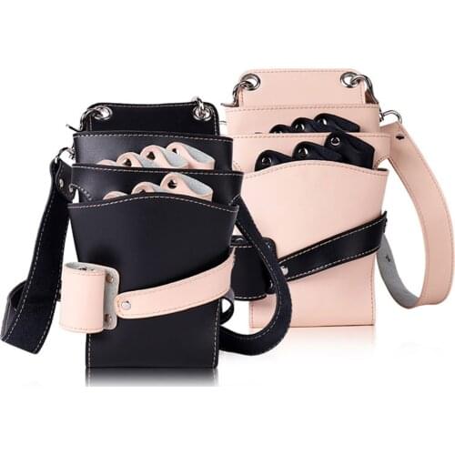 Scissor Pouch Holster with Belt for Hairdressers, Salon Hair Stylist Barber Scissors Shear Hairdressing Waist Holder Case Bag