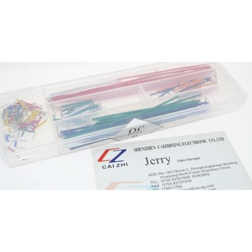 140pcs U Shape Solderless Breadboard Jumper Cable Wire Kit For Arduino Shield For raspberry pi 3 Drop Shipping