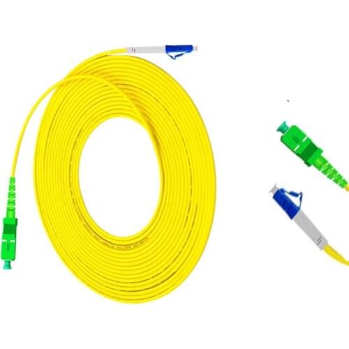5 Pcs/bag SC /APC to LC/UPC 2.0mm 3.0mm Single Mode Fiber Patch Cable jumper,FTTH fiber optic jumper cable, Free shipping