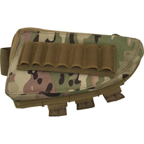 Army Fan Support Cheek Tactical Bullet Bag Cs Combat Water Bomb Butt Pack Outdoor Field Equipment Ammo Shotgun Accessories