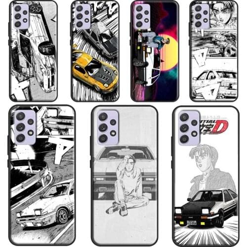 Initial D Case For Samsung A72 A52 A42 A32 A12 A70 A50 A40 A30 A10 A20 S A11 A41 A51 A71 A21S Cover