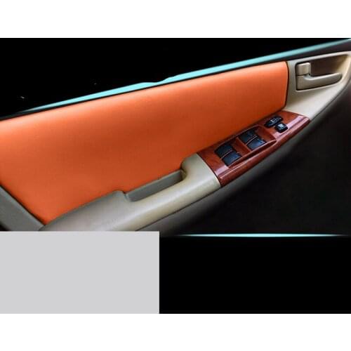 Fibre Leather Center Armrest Cover For Toyota Corolla EX 2007 08 09 10 11 12 13 AAB070