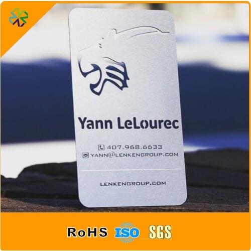 Metal business cards, stainless steel card,brass etched business card