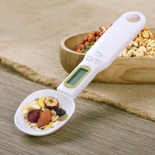 New Practical 500g/0.1g Digital Measuring Spoons LCD Display Electronic Spoon Weight Volumn Food Spice Sugar Weighing Scale