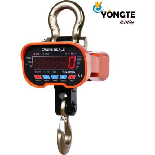 OCS A1 Electronic Scale 5000kg With LED Display Crane Scale