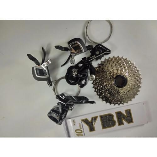 Original Microshift XCD SL-M860-3 30speed Derailleur 10 Speed shifter FD-M853 MTB Bike Groupsets Compatible for XT SLX M610