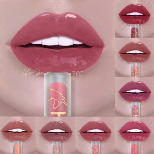 10 Colors Sexy Women Lipstick Waterproof Long Lasting Moist Lip Gloss Vivid Colorful Lipgloss Women Makeup Maquiagem