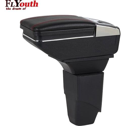 For Peugeot 207 206 2006-2013 Car Armrest Box Central Store Content Box Car-Styling Storage Center Console Products Interior