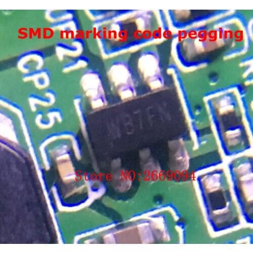SOT-23-6 Synchronous Buck Regulator SOT-26 SMD marking code pegging WB7FN WB6GN WB2** WB3** WB4 WB5 New original