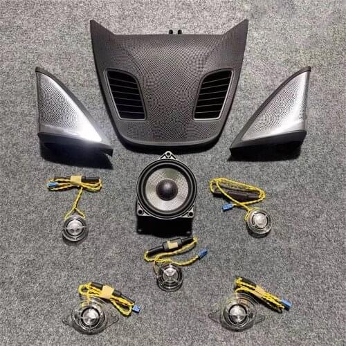 LED front door tweeter for BMW G30 trunk tweeter front center dashboard mid range for Bowers Wilkins light speaker upgrade kit