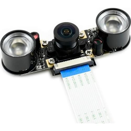 Waveshare IMX219-160IR Camera, 160 Degree FOV, Infrared, Applicable for Jetson Nano
