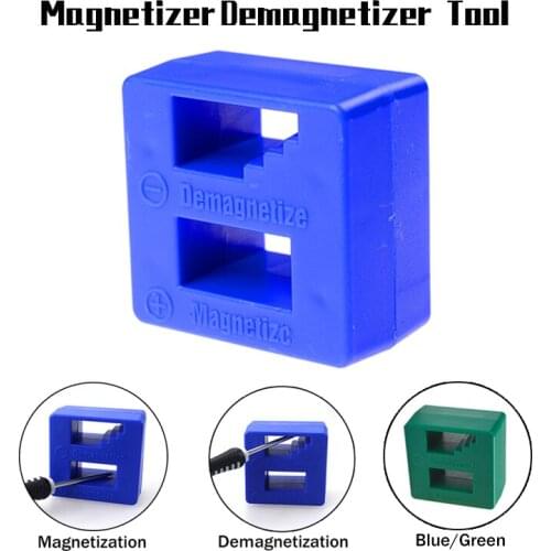 1Pc Fast Screwdriver Plus Magnetic Device Dual-use Degausser Mini Screw Batch Fast Magnetizer Demagnetizer High Quality