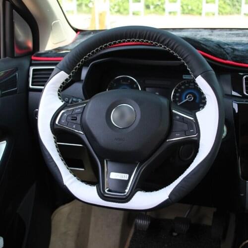 1pc for dongfeng DFSK 580 Steering wheel cover Hand seams Non-slip decorate