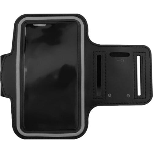 5 Inch Outdoor Sports Phone Holder Armband Case Water Resistant Gym Running Phone Bag Workout Card Holder Arm Band Case