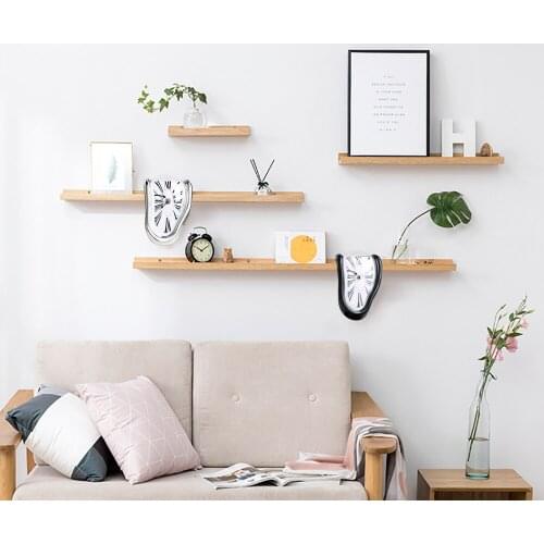 Surrealist Salvador Dali Style Clocks Melting Clock Home Decoration New Creative Surreal Distorted Wall Clock