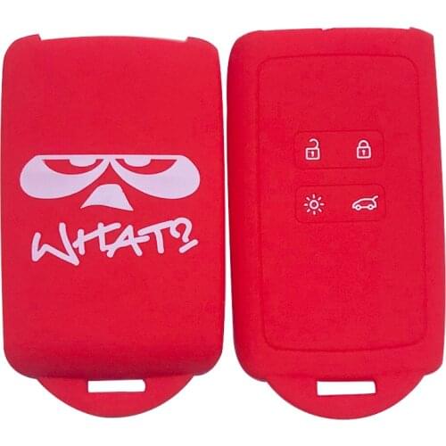 For Renault Arkana A Duster 2019 Key Cover for Renault KOLEOS Kadjar Grand Scenic 2019 2017 Silica Gel Key Case for Samsung QM5