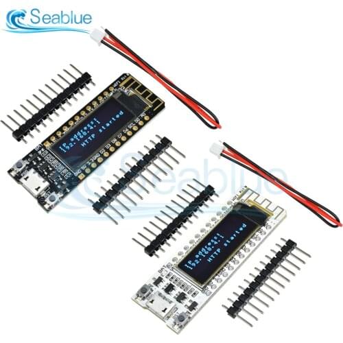 0.91 inch OLED Display ESP8266 WIFI Development Board 32MB Flash CP2014 NodeMcu Module For Arduino IOT TTGO Internet of Thing