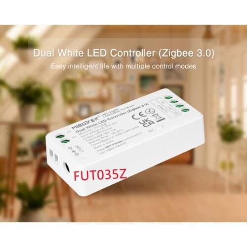 MiBOXER DC12-24V FUT035Z FUT036Z FUT037Z FUT038Z FUT039Z Zigbee Dual White Single Color RGB RGBW RGB+CCT LED Strip Contoller