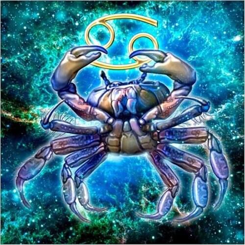 Region 12 Zodiac DIY Embroidery Cross Stitch 11CT Kits Needlework Craft Set Printed Canvas Cotton Thread Home Wholesale