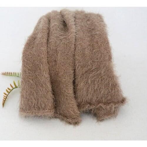 High quality Newborn Ruffle wrap Newborn baby stretch knit Jersey wrap Baby Photo Shoot Accessories Photograph For Stud