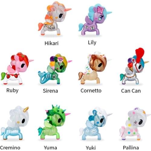 Original Tokidoki Unicorno San Diego Cute Unicorn Blind Box Aberdeen Decoration Toy Valentines Day Gift