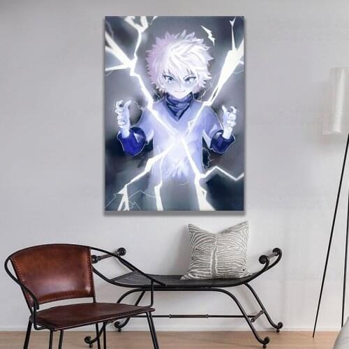 Modern HD Print Home Decoration Anime Hunter X Hunter Wall Art Canvas Painting Picture Poster For Living Room Watercolor Modular