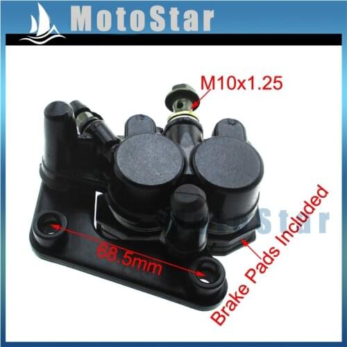 Front Disk Brake Caliper Left For 2 Piston Scooter Moped 50cc 125cc GY6 KYMCO Benzhou JMSTAR Jonway Baotian