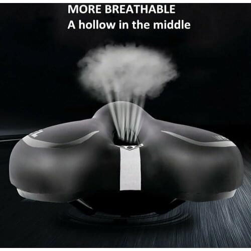 Mountain road bike comfortable leather saddle pad mountain bike road bike seat cushion riding equipment accessories