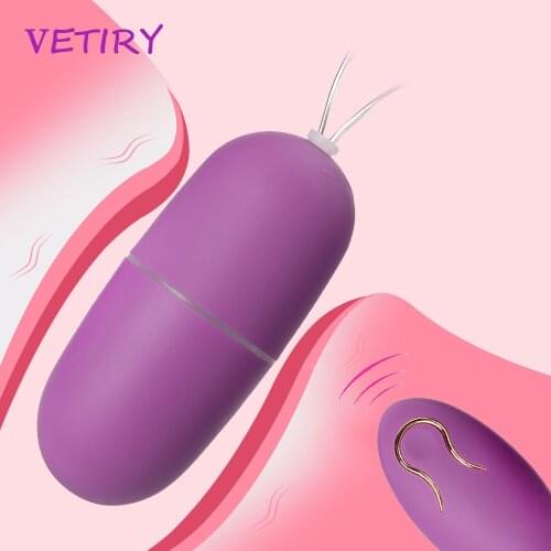 VETIRY Powerful Bullet Vibrator Sex Toys for Women Remote Control Vibrating Egg Clitoris Stimulator 20 Speed G-Spot Massager