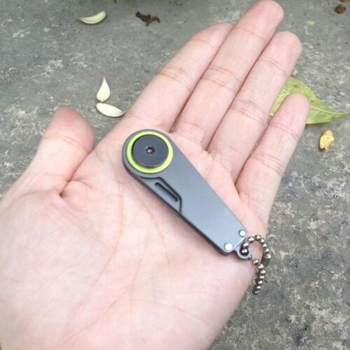5PCS EDC GEAR outdoor survival tool mini folding knife multi functional pocket keychain knife Self Defence camping tool FW032