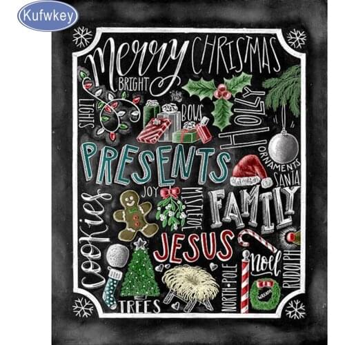 5d DIY Diamond Painting blackboard cross stitch Pattern Full square Handmade Diamond Embroidery 3d picture sweet home Decorative