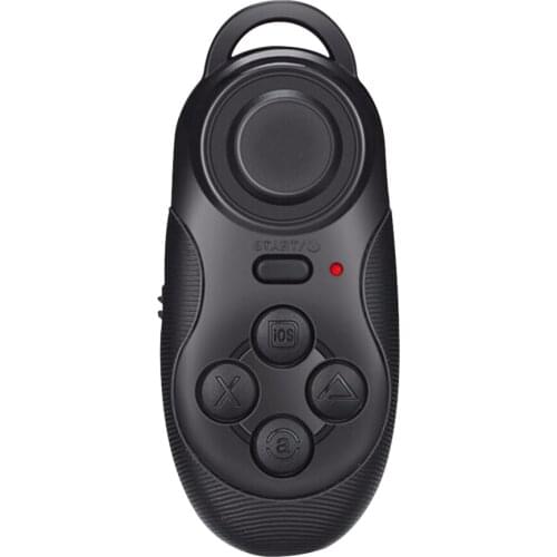 Mini Bluetooth Gamepad Wireless V4.0 VR Controller Remote Pad Gamepad Rechargeable VR Vidoe Game Selfie Flip E-Book PPT Mouse