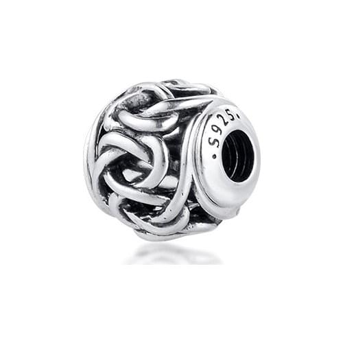 Friendship Essence Beads Fits for Bracelets 100% 925 Sterling Silver Jewelry Charms Free Shipping