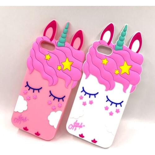 For Huawei Y5 2018 Case Cover Huawei Y5 Prime 2018 3D Cartoon Unicorn Silicone Case For Huawei Y5 2018 Y 5 Prime 2018 Phone Bags