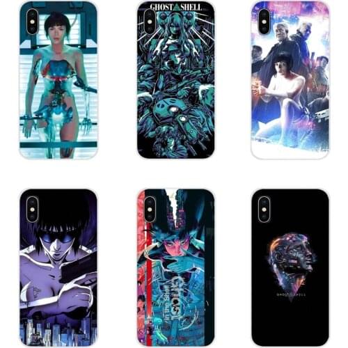 Ghost in the Shell Accessories Phone Shell Covers For Samsung Galaxy A3 A5 A7 A9 A8 Star A6 Plus 2018 2015 2016 2017