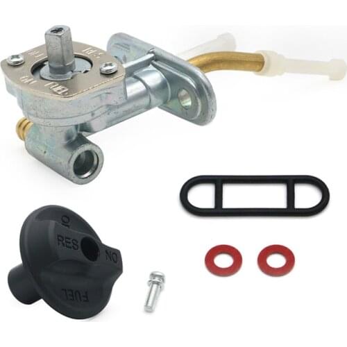 For Arctic Cat Shut Off Gas Fuel Petcock Valve Swith Tap w/ Gas Knob Assembly For Arctic Cat 98-05 250 300 400 500 2006 0470-445