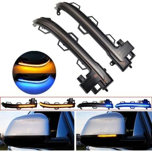 For BMW X3 G01 X4 G02 X5 G05 X6 G06 X7 G07 2018 2019 2020 LED Dynamic Sequential Turn Signal Blinker Side Mirror Flasher Light