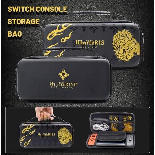 2021 New Black Game Accessories Storage Carry Case Portable Hand Bag 10 Card Slots Pouch Box Console Holder For Nintendo Switch