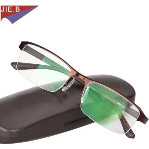 Titanium alloy glasses super lightweight fashion men and women optical glasses frame with transparent lenses