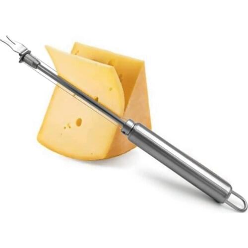 Kapmore 1pc Double Wire Cheese Slicer Adjustable Butter Wire Cutter Cheese Cutting Wire Cheese Tools Accessories