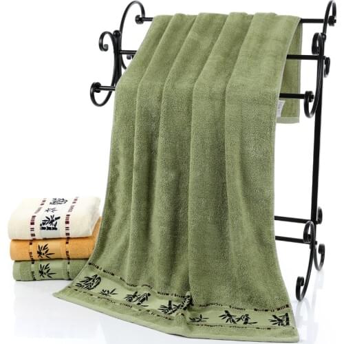 LYN&GY Super Soft Bamboo Fiber Bath Towel Brand for Adults toalhas de banho Large bathroom towels strandlaken 70*140cm 3 color