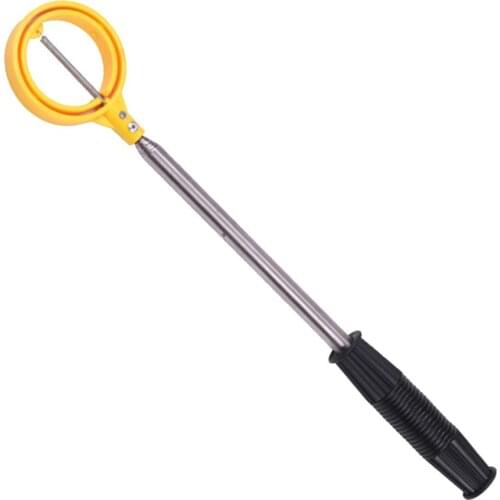 1.85M Golf Ball Pick Up Tools Telescopic Golf Ball Retriever Retractable Golf Pick Up Locking Automatic Scoop Picker