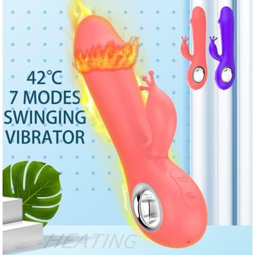 Heating Swinging Vibrators for Women Dildo Realistic Vibrator Sex Toys for Woman Adults Vagina Clitoris Intimate Goods Sex Shop