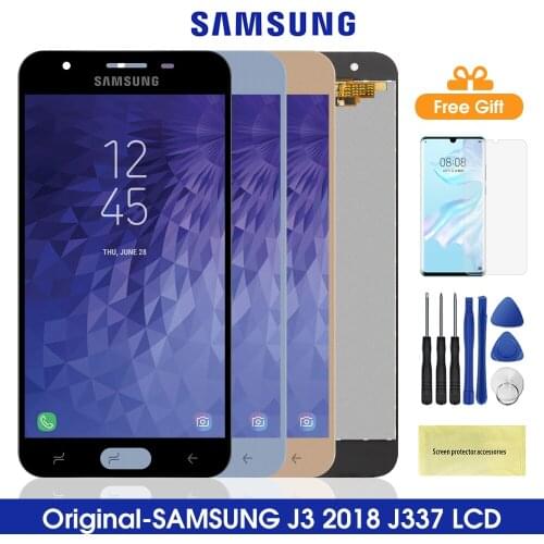 5.0'' J337 Lcd For Samsung Galaxy J3 2018 LCD Display Touch Screen Digitizer Assembly Replacement For Samsung J337 J337P J337T
