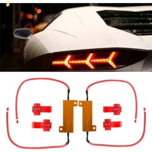 2Pcs/Set 50W 6 Ohm Auto Load Resistor Canbus Fixed Car LED DRL Fog Bulb Fast Super Flicker Turn Signal Blink Error Anti-Strobe
