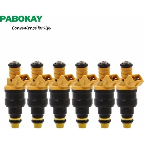 6 pieces x For Volvo Fuel Injector Fits 240*740*940*960 0280150762