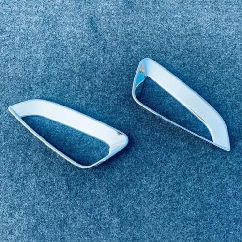 Abs chrome car rear fog light cover for YARiS 2020 2020 Lamp Cover Trim