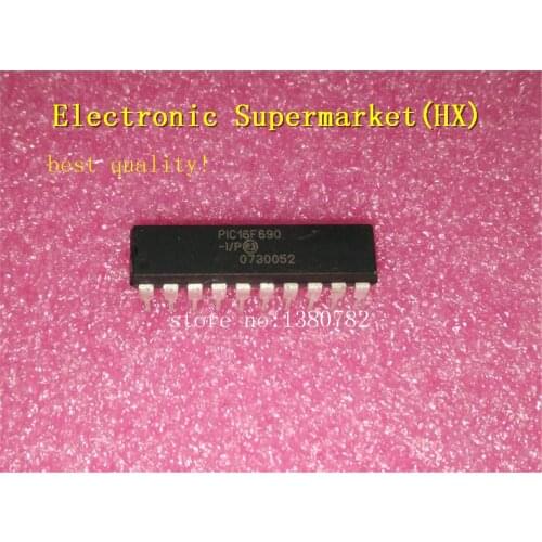 Free Shipping 20pcs/lots PIC16F690-I/P PIC16F690 16F690-I/P DIP-20 New original IC In stock
