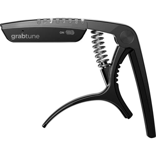 Guitar Capo JOWOOM GRABTUNE GT-100 2-in-1 Multi-functional Capo Tuner Zinc Alloy Built-in Rechargeable Battery RGB LED Indicator