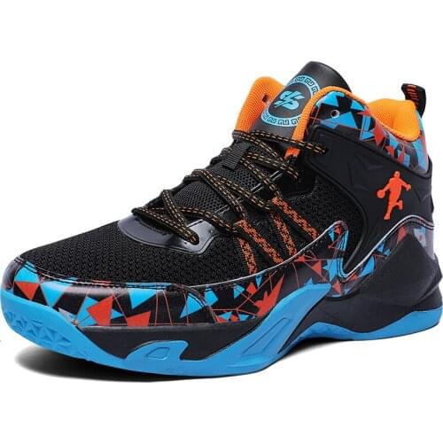 Mens Basketball Shoes Ankle Boots Breathable Cushioning Non-Slip Wearable Trainers Gym Athletic Ayakkabi Basket Homme for Boys